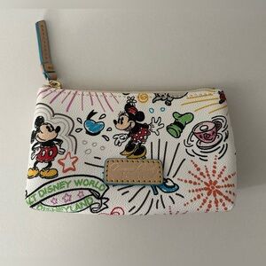 Dooney & Bourke Disney Sketch Cosmetic Case / Coin Purse